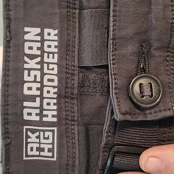 Dark Slate Grey Alaskan Hardgear Free Reign 11" shorts by Duluth - Picture 7 of 9